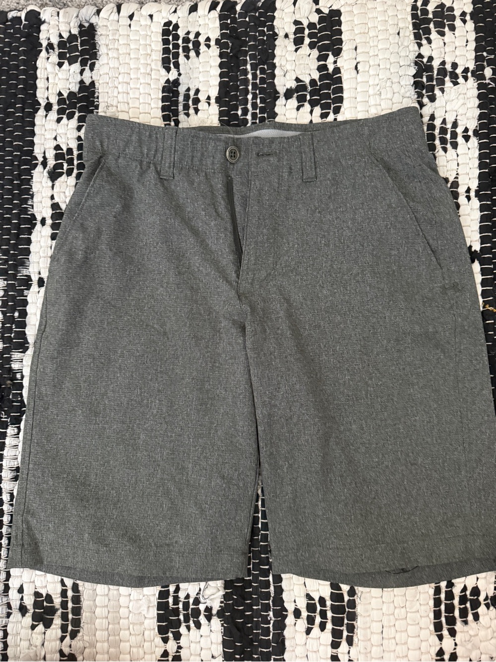 Under Armour Gray Performance Flat-Front Men's Shorts